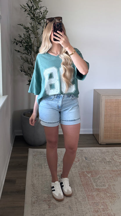 Varsity 98 Graphic Tee / Teal