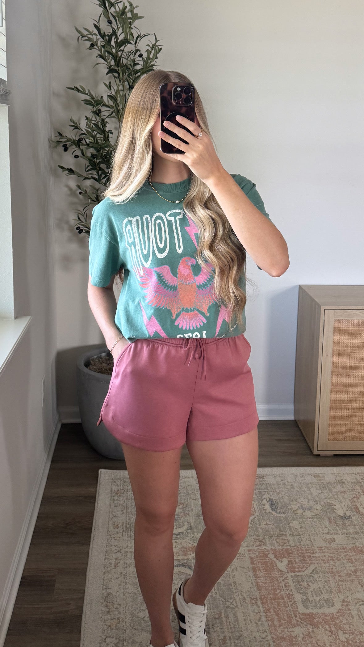 Scuba Shorts / Rose