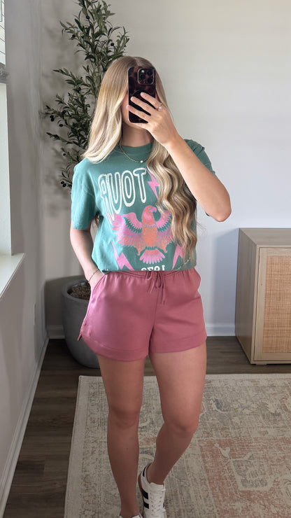 Scuba Shorts / Rose
