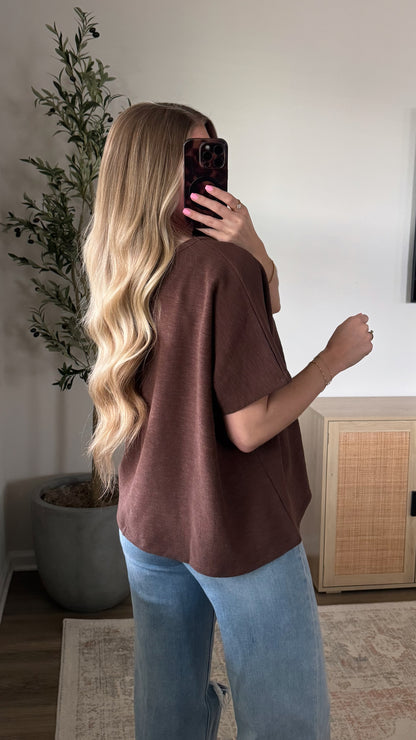 PREORDER (2/12) Comfort Cotton Tee / Brown