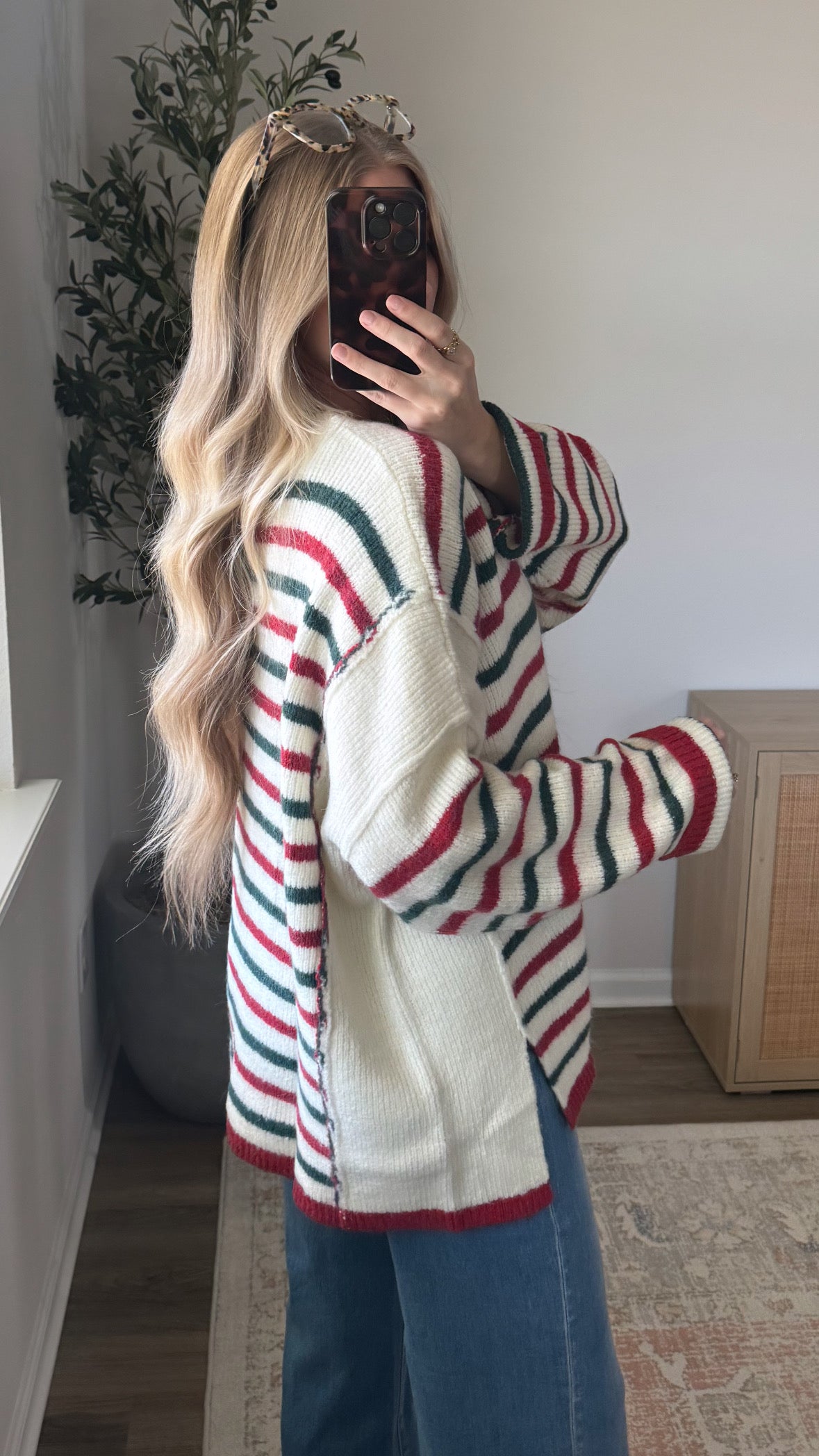 Very Merry Striped Sweater