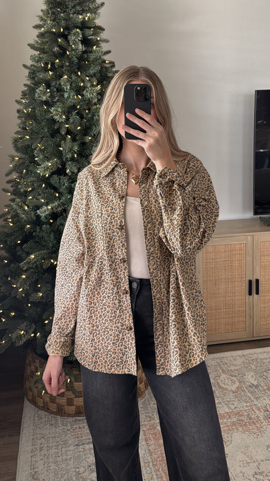 Lightweight Leopard Jacket