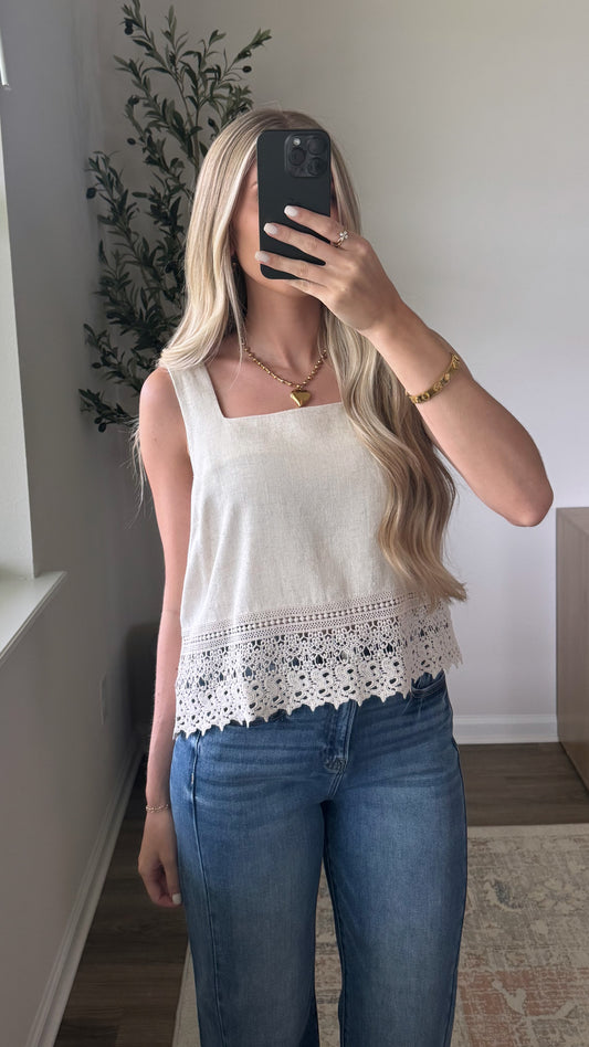 Lainey Crochet Tank