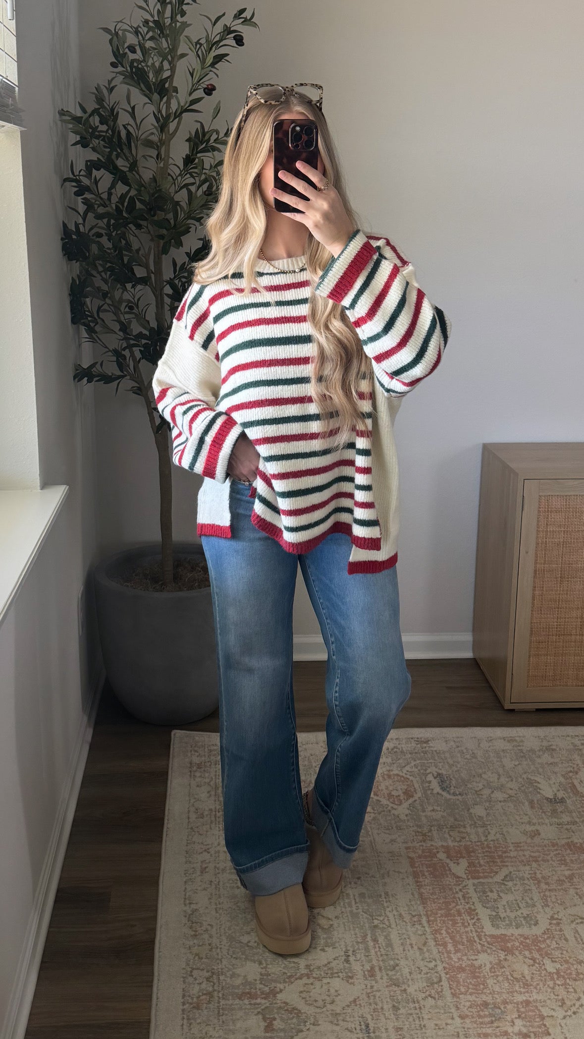 Very Merry Striped Sweater