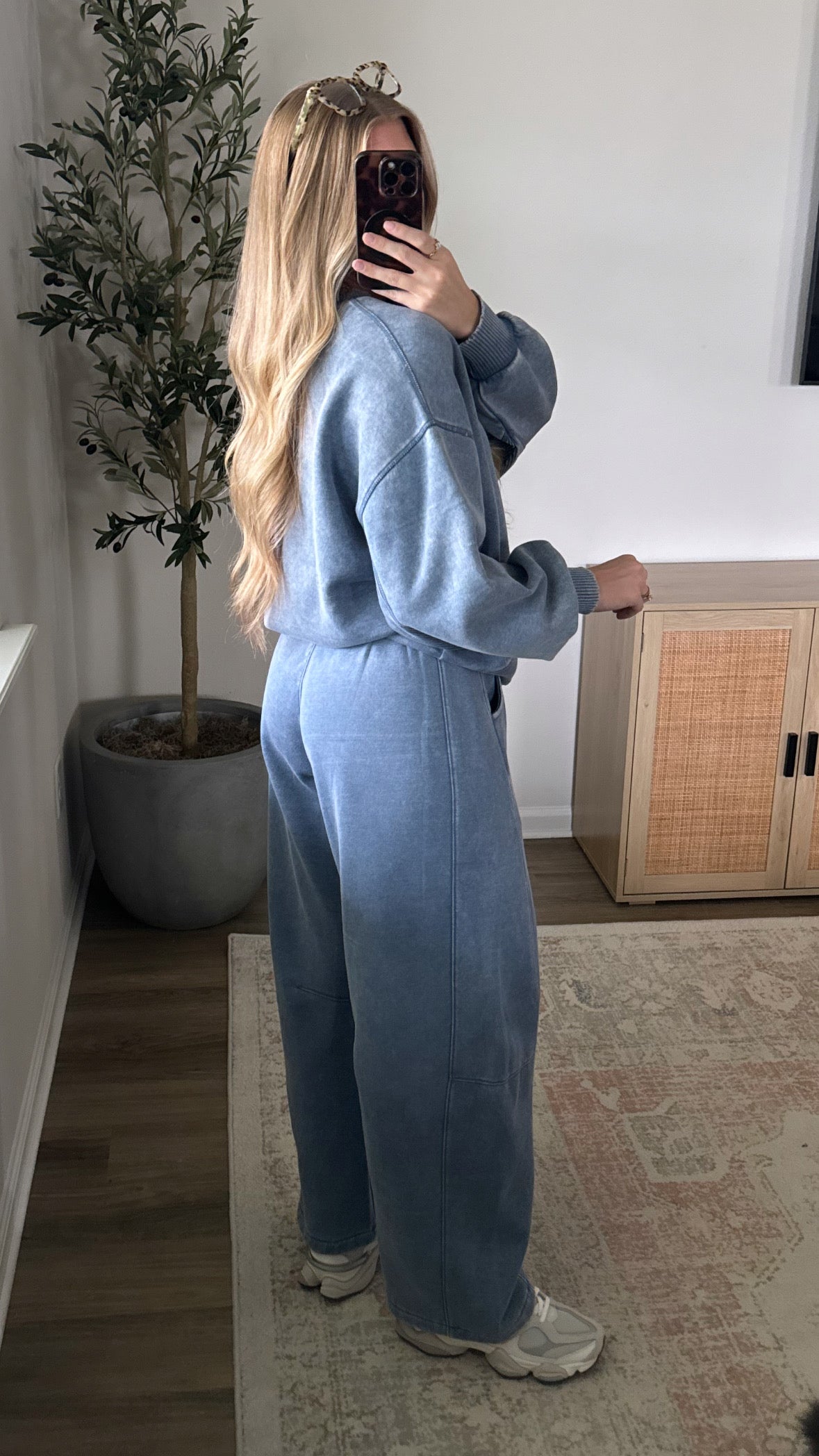 Everyday Fleece Barrel Set / Blue