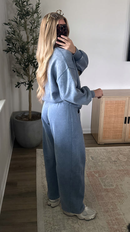 Everyday Fleece Barrel Set / Blue