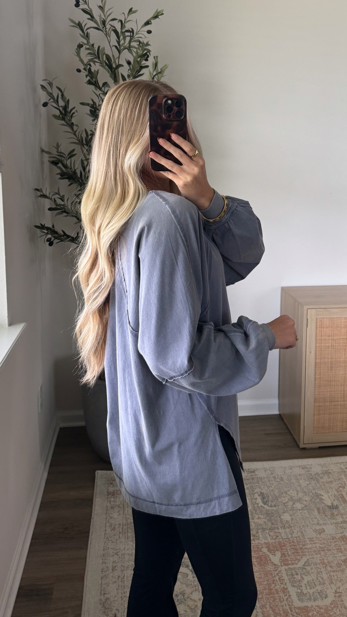Lightweight Long Sleeve / Dusty Blue