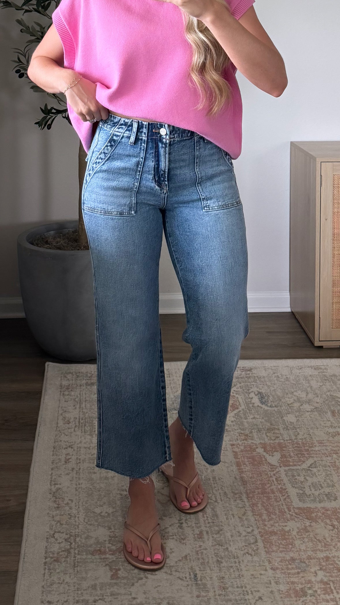 Paisley Comfort Denim / Med Wash