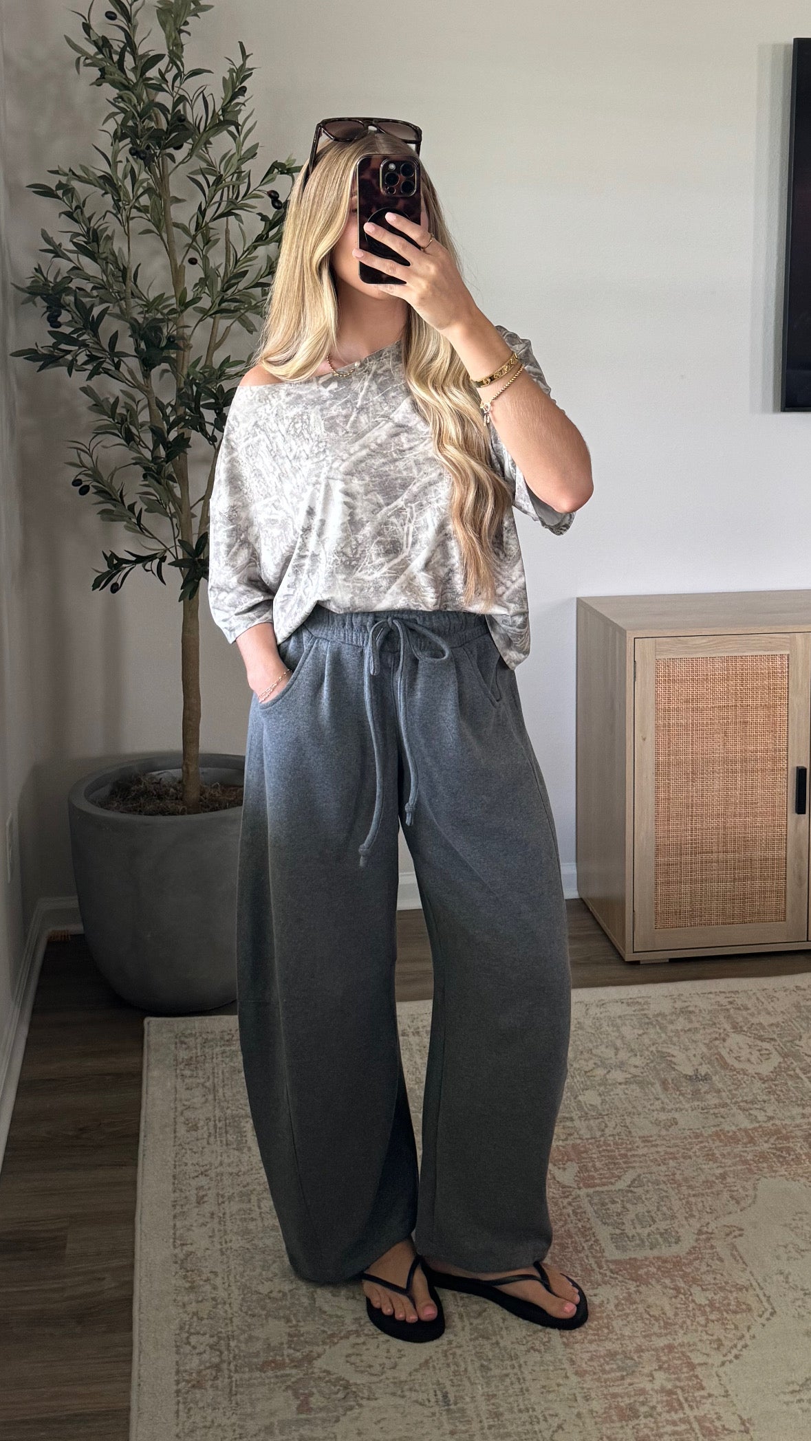 Barrel Sweatpants / Dark Charcoal