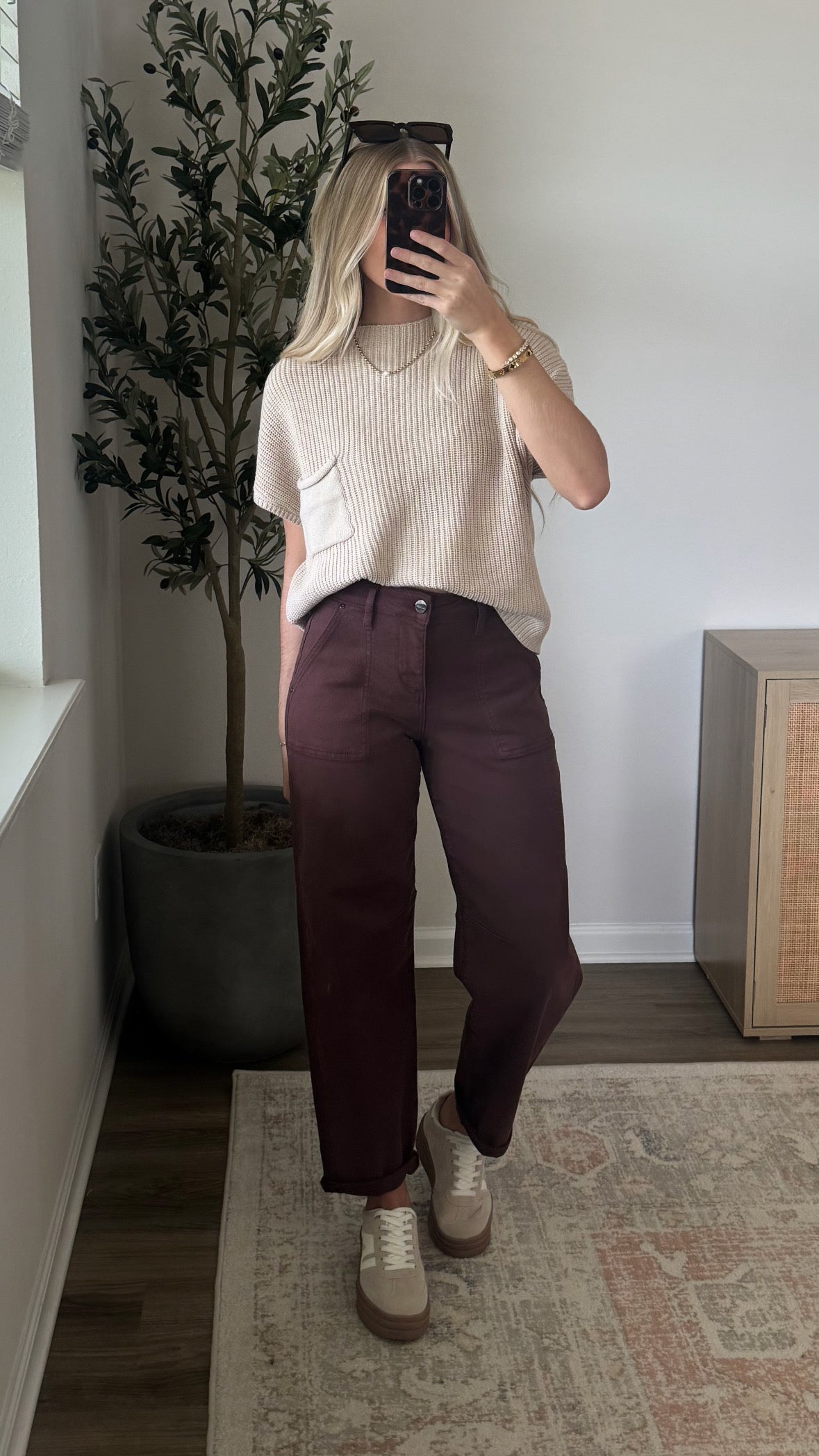 Comfort Barrel Jeans / Whiskey