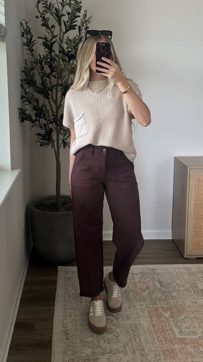 Comfort Barrel Jeans / Whiskey