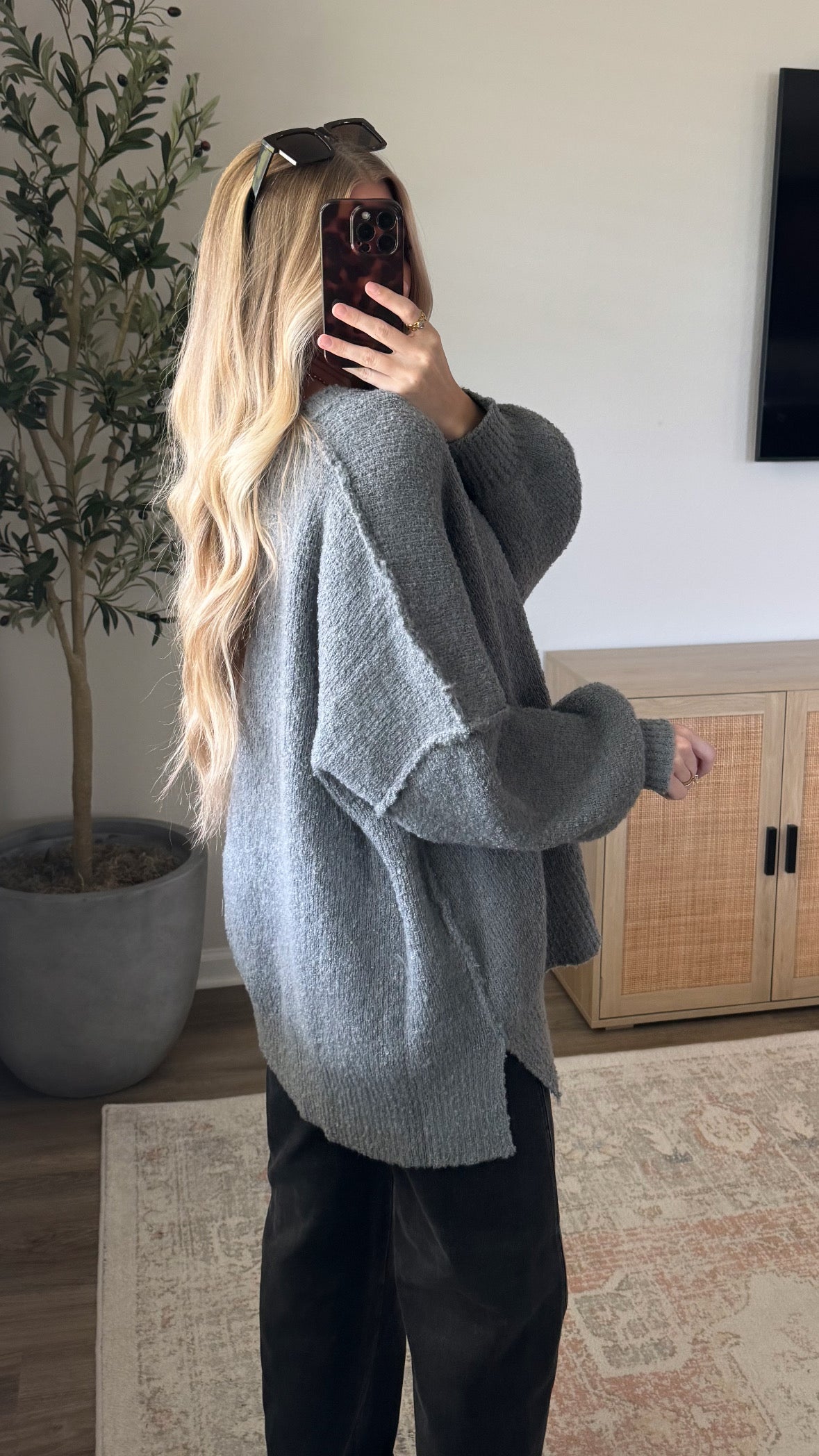 Oversized Sweater / Grey