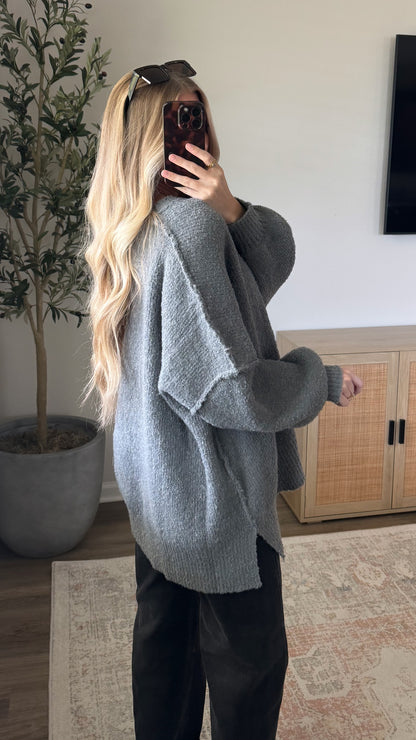 Oversized Sweater / Grey