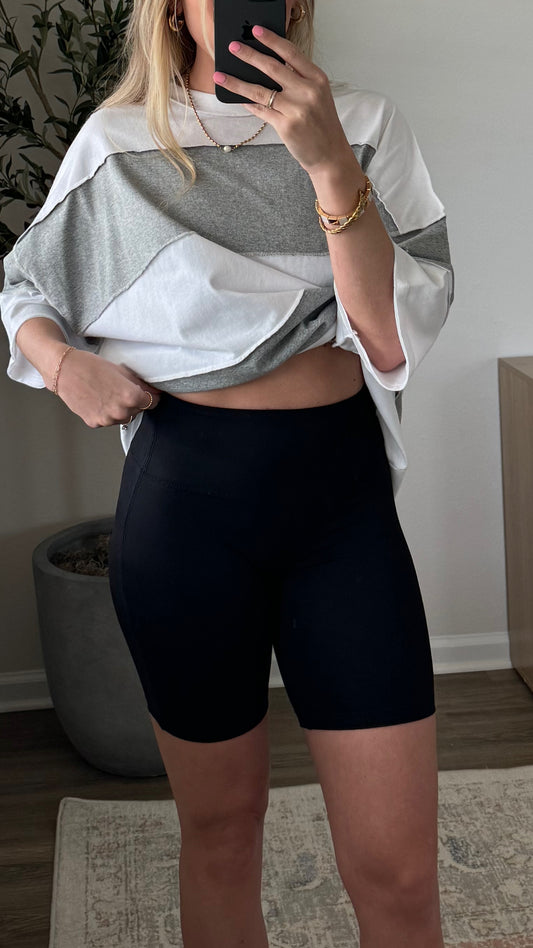 Butter Biker Shorts / Black