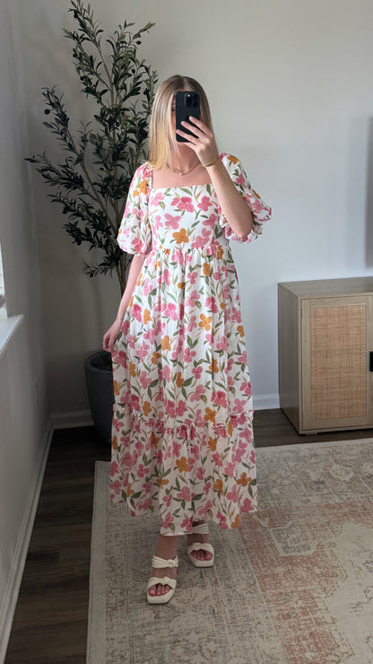 Cleo Floral Maxi Dress