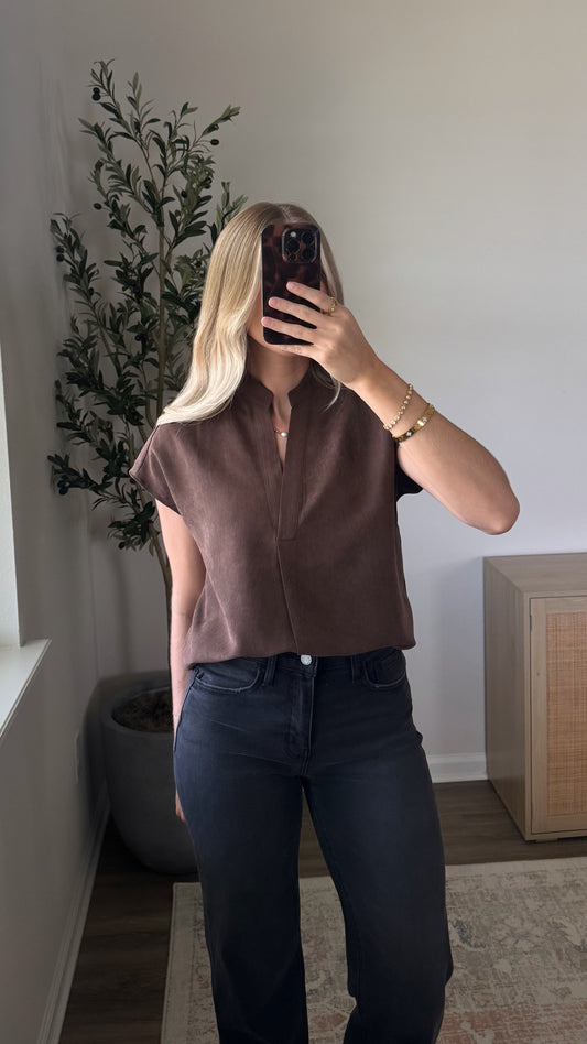 Lexi Blouse / Brown