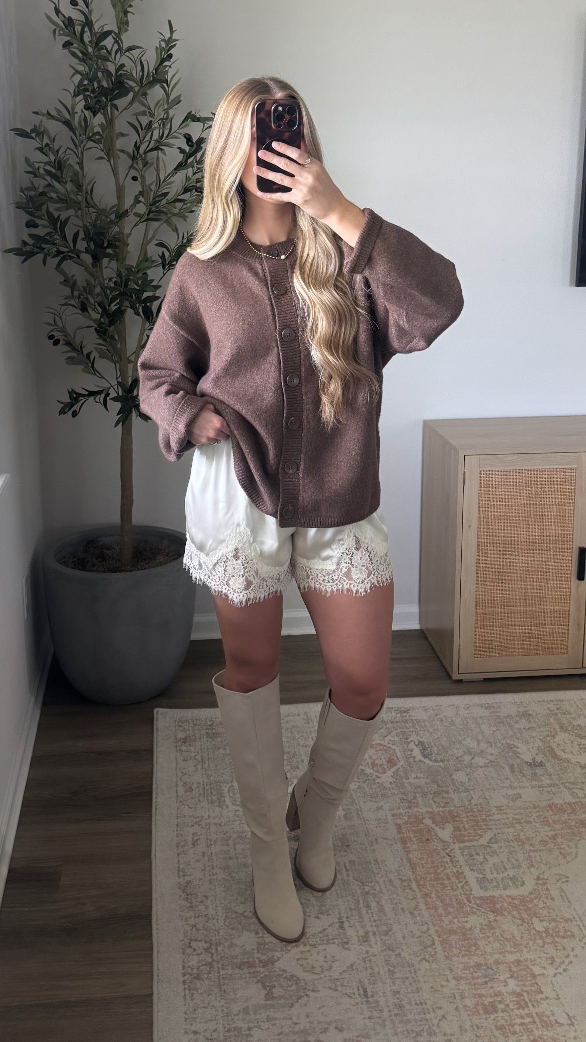 Harvest Cardigan / Brown