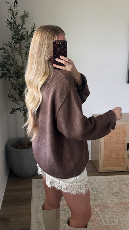 Harvest Cardigan / Brown