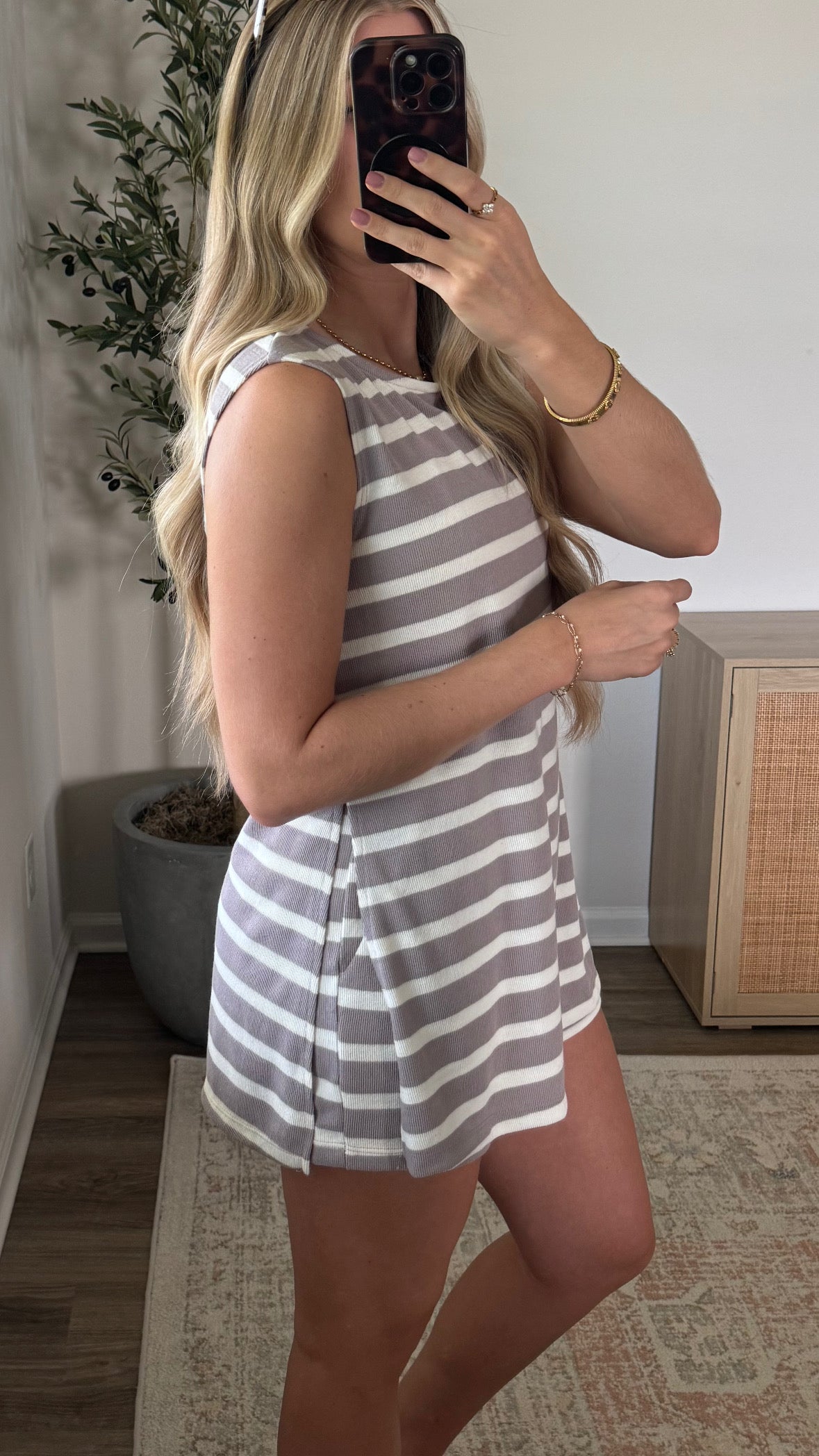 Seaside Shorts Set / Taupe