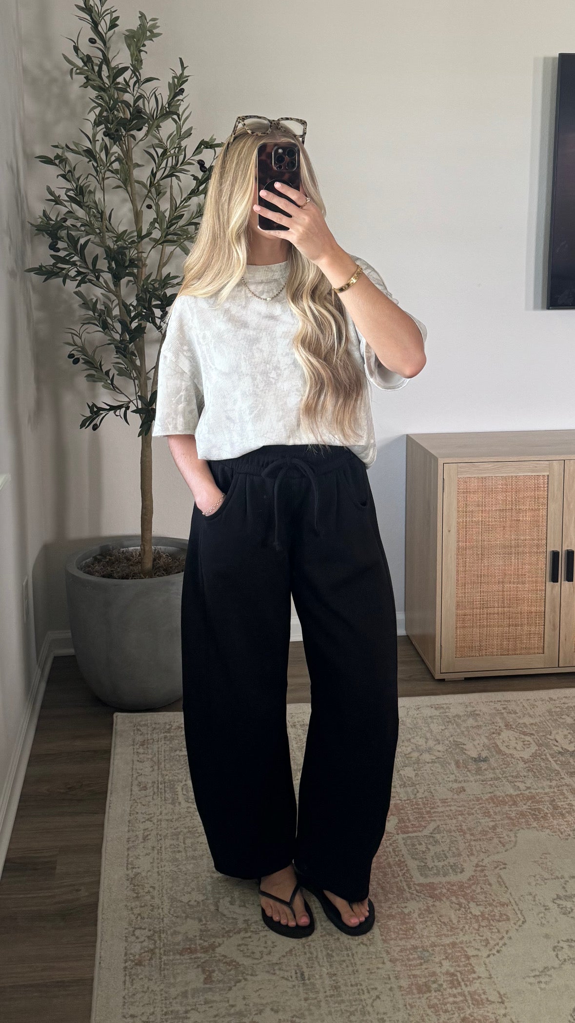 Barrel Sweatpants / Black