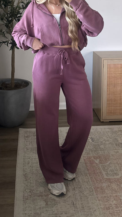 Maddie Sweatpants / Rosewood
