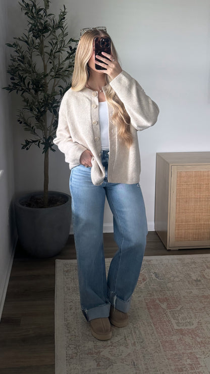 Harvest Cardigan / Oatmeal