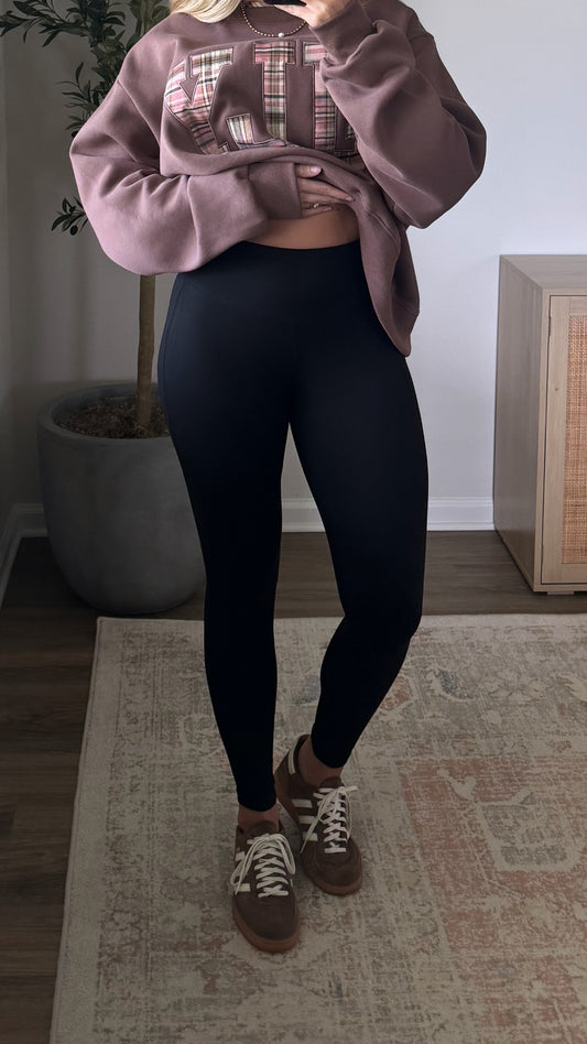Butter Leggings / Black
