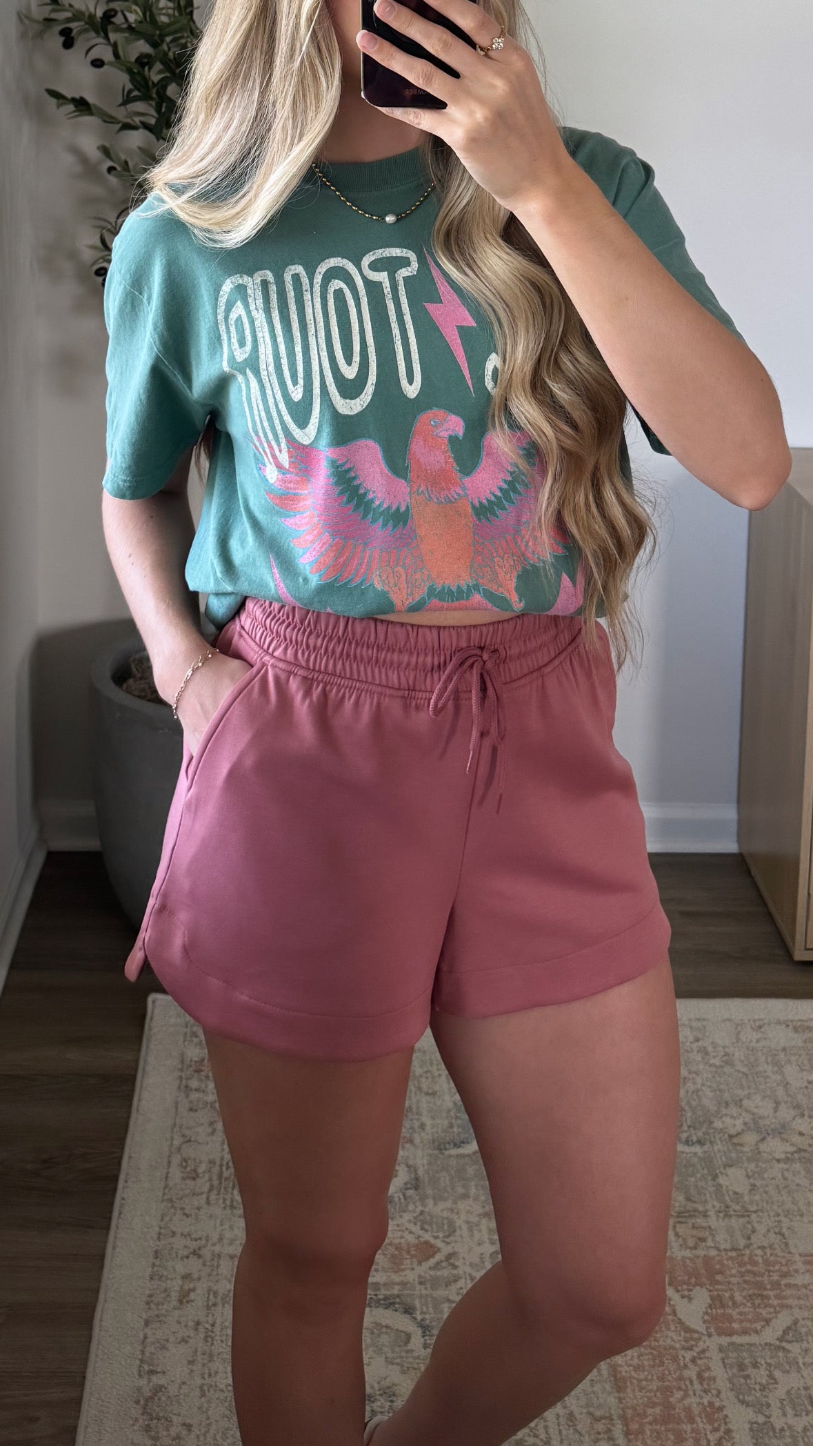 Scuba Shorts / Rose