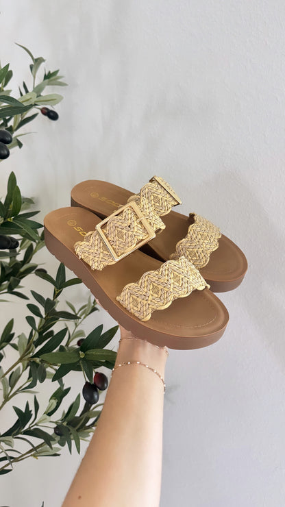 Miami Raffia Sandals