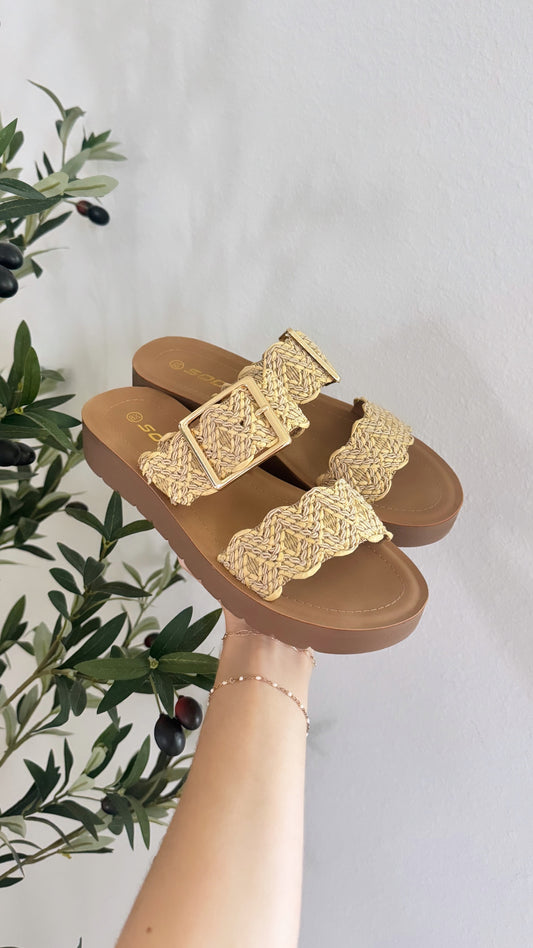 Miami Raffia Sandals